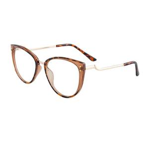 กรอบแว่นตา Cat Eye รุ่น 87044 วัสดุ TR90 แบบเต็มกรอบ ป้องกันแสงสีฟ้า สำหรับผู้หญิง สไตล์ยุโรป - Product Image 5