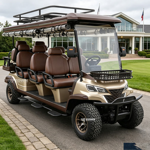 Nouvelle Arrivée : Voiturette de Golf Électrique à Faible Entretien avec Option de Recharge Solaire, Certifiée CE, Idéale pour Parcs Scéniques, Clubs de Golf, Villas et Navettes - Product Image 1