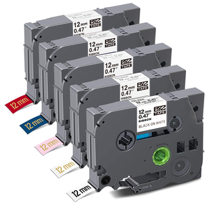 Nastro di raso di confezioni regalo compatibili per <span class=keywords><strong>Brother</strong></span> P-touch TZe-R334 12mm <span class=keywords><strong>cartuccia</strong></span> etichetta - Product Image 2