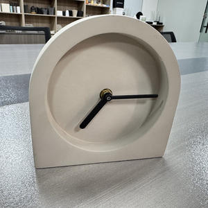 นาฬิกาตั้งโต๊ะทำงานแบบอาร์ตเดคโคทำงานทำงานเงียบเป็นมิตรต่อสิ่งแวดล้อมพร้อมเข็มกระดิ่งทุกชั่วโมง - Product Image 3