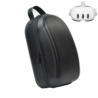 Pour Quest3 EVA dur portable VR étui de téléphone portable protection portable VR sac personnalisé stockage de voyage en fibre de carbone