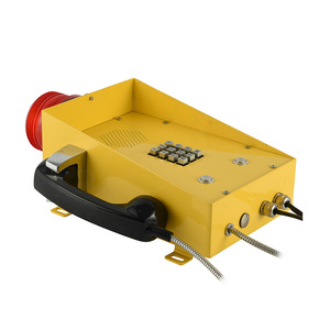 Point d'appel industriel étanche à l'eau Téléphone robuste Analogique/SIP Téléphone d'urgence Piscine Produits chimiques miniers Téléphones ferroviaires - Product Image 3