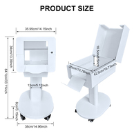 Support d'imprimante portable pour photomaton avec plateau photo, compatible HITI/DNP, tout en un, pour mariage et fête