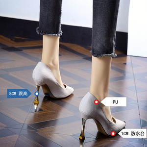 <span class=keywords><strong>Zapatos</strong></span> <span class=keywords><strong>de</strong></span> Tacón Alto Blancos para Mujer 2026, <span class=keywords><strong>Zapatos</strong></span> <span class=keywords><strong>de</strong></span> Vestir <span class=keywords><strong>de</strong></span> PU <span class=keywords><strong>Baratos</strong></span> Hechos en China - Product Image 5