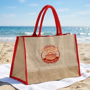 Grands sacs fourre-tout promotionnels personnalisés pour conférences, salons professionnels, stand d'exposition, trajets quotidiens, bureau et rangement - Product Image 1