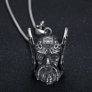 Collier Viking <span class=keywords><strong>Odin</strong></span> en acier inoxydable 316L prêt à être expédié pour hommes, pendentif cloche spirituelle de la <span class=keywords><strong>mythologie</strong></span> <span class=keywords><strong>nordique</strong></span>, porte-clés - Product Image 3