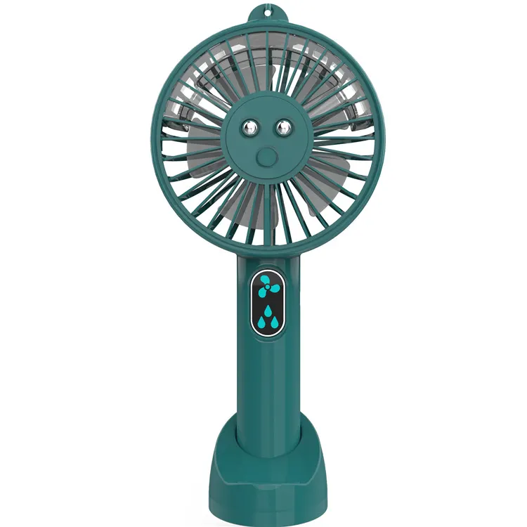 High Quality Handheld Misting Fan 2000mAh Battery Operated Portable Fan with Personalized Cooling Humidifier