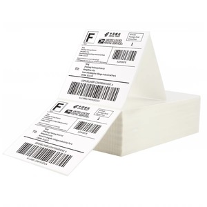Papel Térmico Plegable para Etiquetas de Envío, Grosor de 0.16mm, para Impresión de Logística de Entrega Rápida - Product Image 1