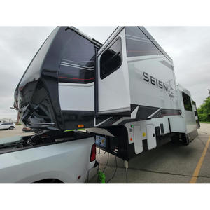 2026 Jayco Seismic 399 Aluminum Black Motorhome with Premium Adjustable Features Bedroom <b>Kitchen</b> & Bathroom 4-6 Persons - Product Image 1