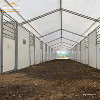Nouveau chapiteau d'écurie de cheval extérieur tente ferme cheval granges bâtiment pour équitation équestre Preb équitation écurie champ couvert