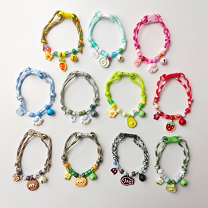Collar Ajustable de Plástico Suave con Diseño de Huella y <span class=keywords><strong>Campana</strong></span> para Perros y Gatos, Accesorios para Mascotas - Product Image 2