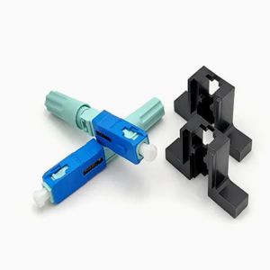 Connecteur froid à fibre optique personnalisé Sc Upc connecteur à fibre optique câble connecteur en <span class=keywords><strong>cuir</strong></span> - Product Image 6