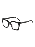 Twooo T1475 nouvelle arrivée carré surdimensionné métal ressort charnière Anti bleu lunettes