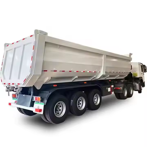 Special Offer: 4-axis dump type heavy-duty swivel-type dump truck tailgate dump semi-<b>trailer</b>. Heavy-duty tractor <b>trailer</b>. - Product Image 2