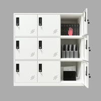 Casiers de rangement en acier blanc, armoire métallique moderne pour la maison, l'atelier, l'entrepôt, la cuisine, l'école (LIVRAISON GRATUITE)
