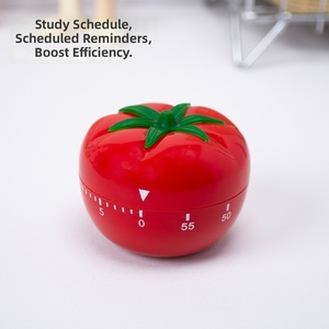 1 pièce Minuteur mécanique en plastique pour la cuisine, l'étude et la pâtisserie, avec rappel 'Pas de cuisson', outil d'apprentissage du temps pour enfants - Product Image 5