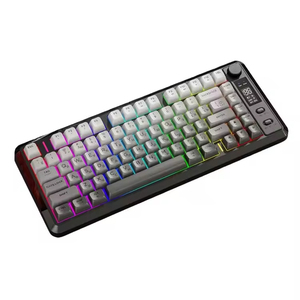 Teclado Inalámbrico para Juegos M75, Modo Dual con Pantalla, Perillas, Teclas PBT con Gradiente, 82 Teclas para Win/Mac - Product Image 1