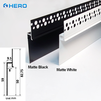 Profilé LED flexible en métal pour plinthe, bande lumineuse pour carrelage, éclairage de sol