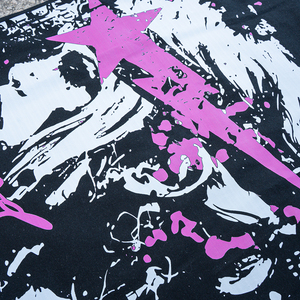 T-Shirt di Design 100% Cotone di Alta Qualità, Stampa Personalizzata a Trasferimento Termico, Magliette con Personaggi <span class=keywords><strong>Anime</strong></span> per Fornitori - Product Image 2