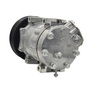 <span class=keywords><strong>Compresseur</strong></span> 8PK de haute qualité pour montage direct, série 709 - 24V SD5H14 SD5H16 SD7H15 SD7H13, <span class=keywords><strong>sortie</strong></span> latérale étendue 7580 pour Sanden - Product Image 2