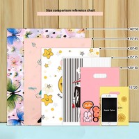 Kantong Belanja Plastik Custom LDPE HDPE dengan Pegangan Die Cut untuk Kemasan Retail Pakaian dan Sepatu