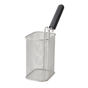 Panier de <span class=keywords><strong>friteuse</strong></span> antidérapant à design profond, en acier inoxydable de qualité alimentaire, passoire carrée pour frites - Product Image 6