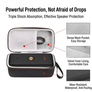 Étui de transport rigide en EVA, sac de rangement portable en EVA, étui de protection en EVA pour <span class=keywords><strong>enceinte</strong></span> <span class=keywords><strong>Marshall</strong></span> <span class=keywords><strong>Emberton</strong></span> - Product Image 5