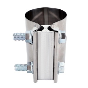 2,5 pollici in acciaio inox accuseal turbo ad alte prestazioni silenziatore stack tubo morsetti marmitta - Product Image 1