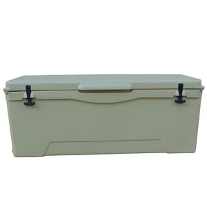 Glacière portable de grande capacité pour la pêche, refroidisseur, coffre de glace, 190QT