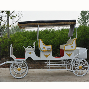 Calèche électrique de style européen en acier de haute qualité pour mariages, capacité 4-6 personnes - Product Image 2