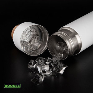 Haute qualité 304 acier inoxydable Double bouteille Thermos tasse détachable levage corde voiture tasse isolation froide eau tasse vide - Product Image 4
