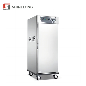 Insulated Hot Food Cabinet <b>Trolley</b> Holding Warmer <b>Cart</b> Hotel Equipment FCHT01S11B Food Warmer Cabinet FCHT01S11B FCHT01S11B Food - Product Image 1