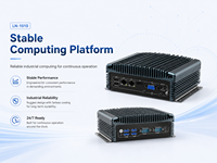 Computadora Integrada con Doble LAN, Amplio Rango de E/S, Windows y Linux, SSD para Kiosco y Gateway, Compatible con Windows y Linux, PC Industrial Integrado