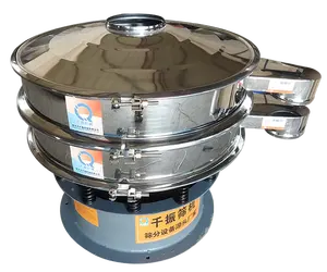 Qianzhen Indústria alimentar em pó plástico para mini tela vibratória rotativa rodada peneira vibratória