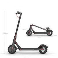 Trottinette électrique pliable pour adulte, 8.5 pouces, 2 roues, Scooter de ville, mi style