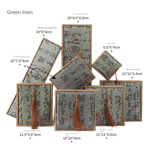 Thiết kế hiện đại lưu trữ đồ trang sức hiển thị vòng ánh sáng LED kỷ niệm ngày cưới Hộp quà tặng giấy - Product Image 6