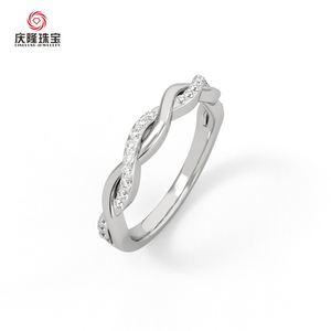 แหวนเพชรแล็บโกรว์ทองคำแท้ 18K 14K 9K ดีไซน์สั่งทำพิเศษ - Product Image 3