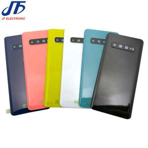 Carcasa de puerta trasera para Samsung <span class=keywords><strong>Galaxy</strong></span> <span class=keywords><strong>S10</strong></span> <span class=keywords><strong>Plus</strong></span> <span class=keywords><strong>S10</strong></span> + G975 cubierta de batería de vidrio trasero con lente de cámara - Product Image 3