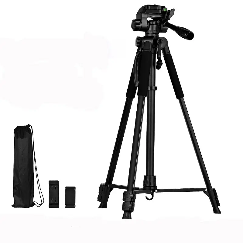 Tabung besi Tripod ponsel, aksesori ponsel Tripod populer, cocok untuk kamera SLR