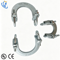 Raccord de connexion sismique mécanique entièrement compatible avec les accessoires du système de suspension sismique standard et les pièces de fixation de tuyaux
