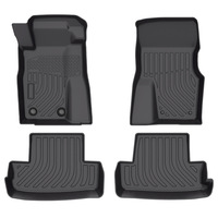 Accessoires intérieurs de voiture sur mesure, tapis de sol de voiture 3D en TPE pour Ford Mustang 2010-2025