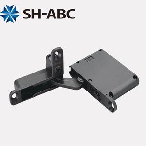 <span class=keywords><strong>Charnière</strong></span> de <span class=keywords><strong>porte</strong></span> <span class=keywords><strong>invisible</strong></span> moderne en zinc de fabrication italienne de précision 3D, finition noire/nickel, pour chambre d'hôpital - Product Image 5