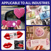 Cartes de vœux personnalisées découpées en forme de fruits, pliables, avec impression personnalisée, idéales pour les cadeaux d'affaires et les entreprises régulières
