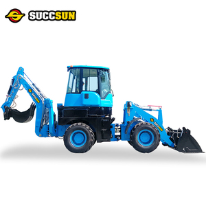 Venta caliente CE EPA Motor Mini Retroexcavadora Excavadora Mini Retroexcavadora Farm Tractor4x4 Pequeña retroexcavadora - Product Image 2