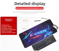 Tapis de Souris Publicitaire Anime en Caoutchouc Extra-Large, Imperméable et Anti-Taches pour Ordinateur Portable et Bureau – Vente en Gros (Lot de 4)