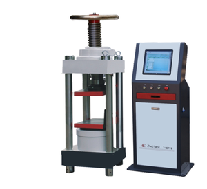 תצוגת אנלוגי מכונת בדיקת דחיסה הידראולית לבדיקת חוזק צילינדר בטון במעבדות הנדסה אזרחית - Product Image 5