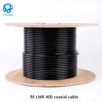 Câble de raccordement coaxial Premium LMR400, connecteur mâle N vers connecteur mâle RP-SMA, 50 ohms, faible perte, câble d'extension pour antenne de routeur WiFi 6