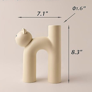 <span class=keywords><strong>Maceta</strong></span> de cerámica Mini gato en forma de dibujos animados lindo <span class=keywords><strong>maceta</strong></span> única <span class=keywords><strong>gatito</strong></span> decoración jarrón decorativo - Product Image 3