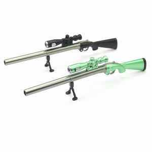 Led Light Creatief Sluipschuttersgeweer Modellering Gel Pen Wapens Zwart Bijvullen 0.5Mm Kids Cadeau Speelgoed Briefpapier Schoolbenodigdheden - Product Image 3