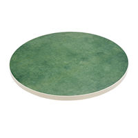 Table de café moderne Lifepursue, vert mousse, pour bistrot, restaurant, salle à manger